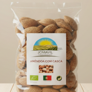 Amêndoa com casca 500g