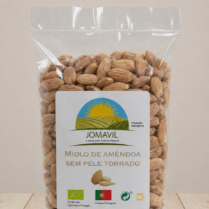 Miolo de amêndoa sem pele torrado 200g